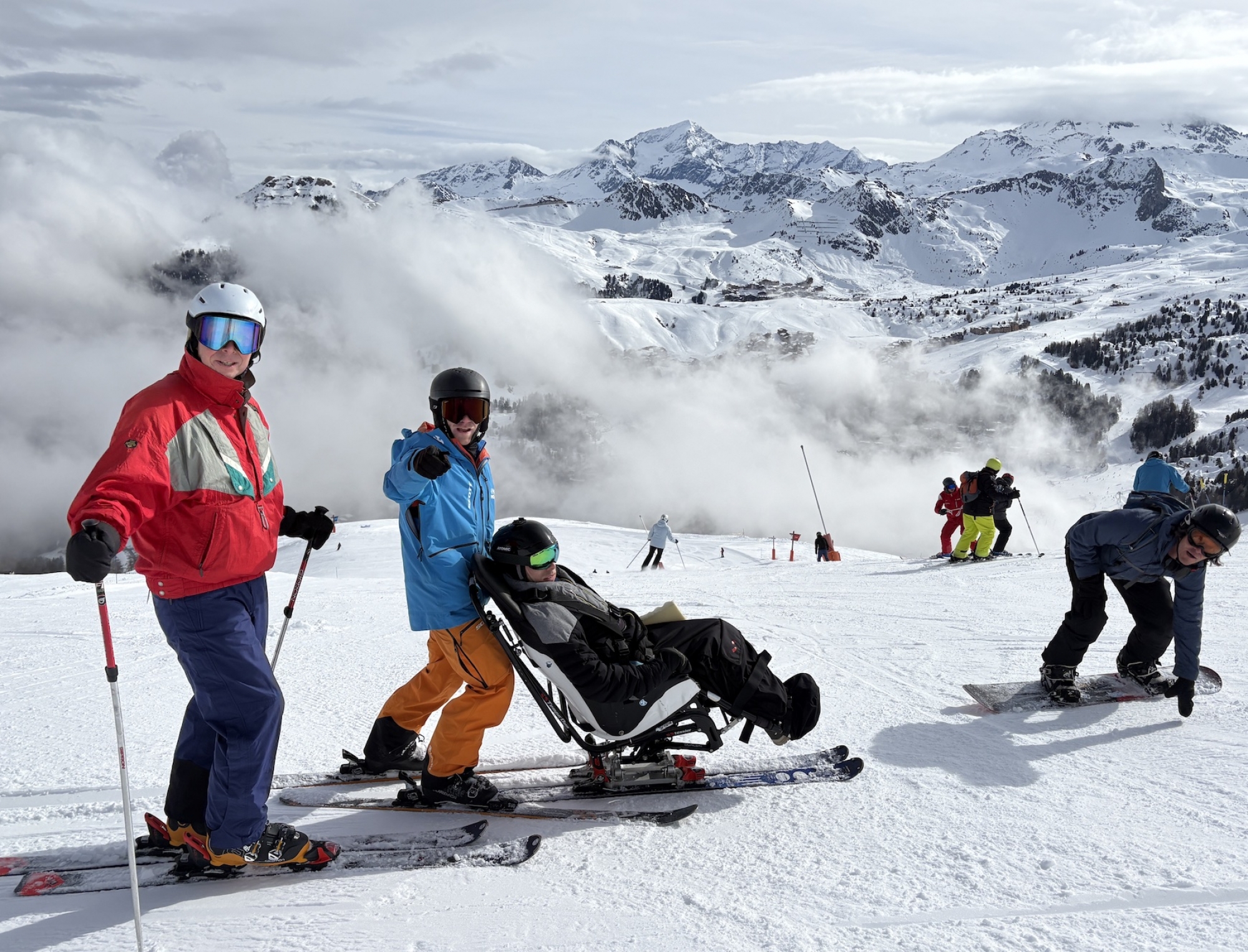Epic week in La Plagne 